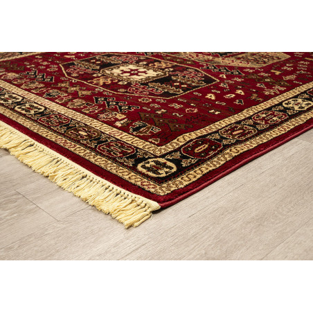 Χαλί New Plan Persia 6057 Burgundy Με Κροσσι 200x250