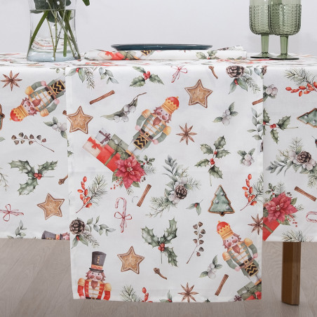 Τραπεζομάντηλο Dimeco Digital Print 140X260 Drum