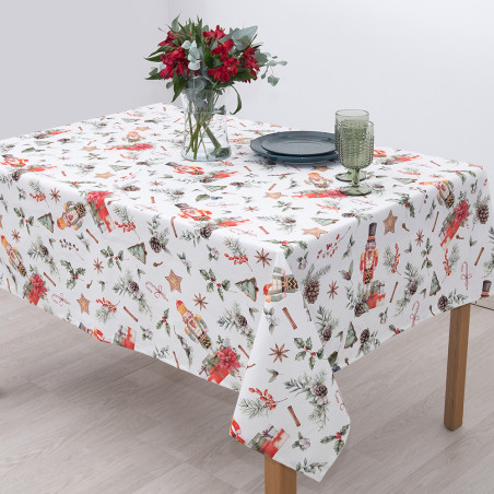 Τραπεζομάντηλο Dimeco Digital Print 135Χ135 Drum