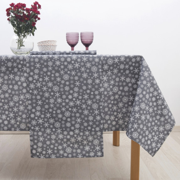 Τραπεζομάντηλο Dimeco 135Χ180 8581 Grey