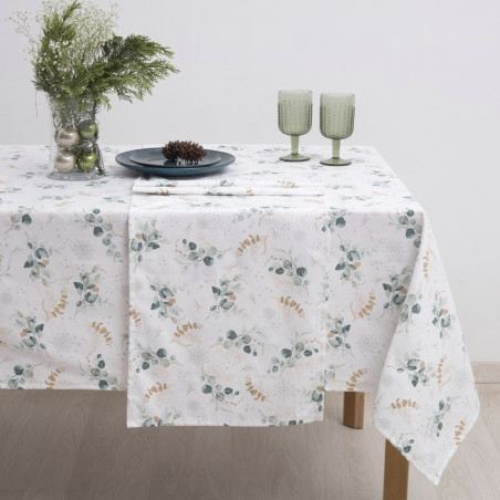 Τραπεζομάντηλο Dimeco 135Χ135 8595 Με Glitter