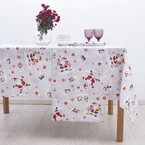 Τραπεζομάντηλο Dimeco 140Χ260 Penguins