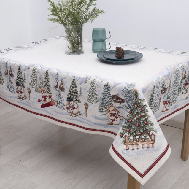 Τραπεζομάντηλο Dimeco 140Χ140 8955