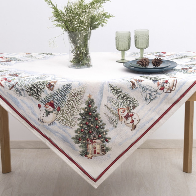 Τραπεζομάντηλο Dimeco 140Χ140 8955