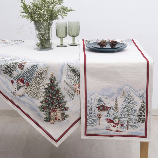 Τραπεζομάντηλο Dimeco 140Χ140 8955