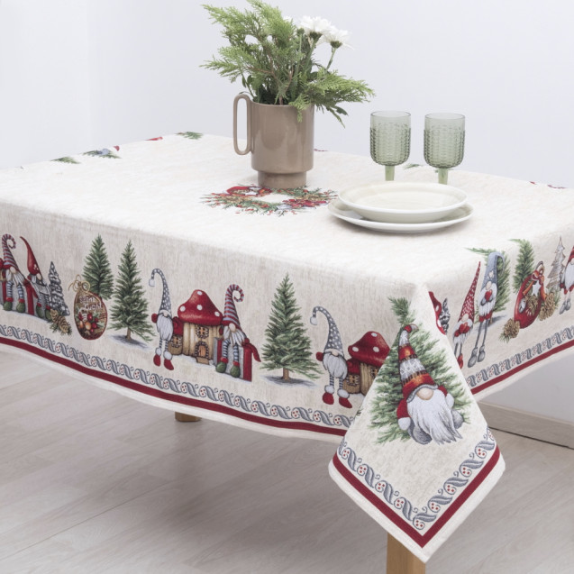 Τραπεζομάντηλο Dimeco 140Χ140 8953