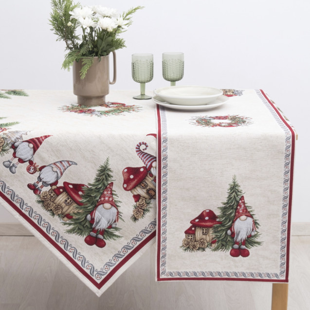 Τραπεζομάντηλο Dimeco 140Χ140 8953