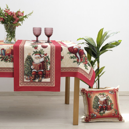 Τραπεζομάντηλο Dimeco 140Χ180 8930 Red
