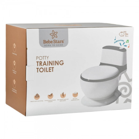 Γιογιό Bebe Stars Toilet Grey 53-186