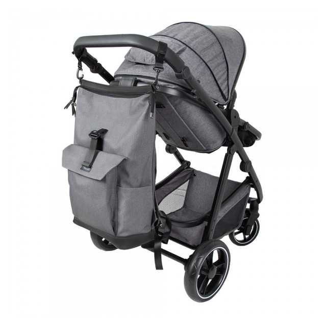 Τσάντα πλάτης - Αλλαξιέρα Bebe Stars Black 595-188