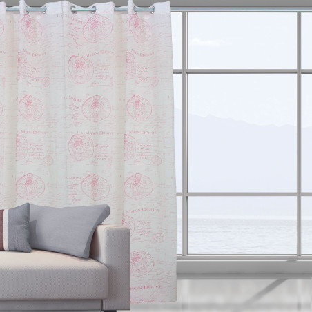 Κουρτίνα Με Κρικους Das Home 2031 290x280