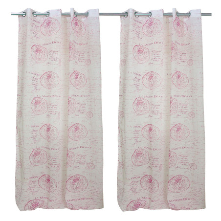 Κουρτίνα Με Κρικους Das Home 2031 290x280