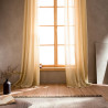 Κουρτίνα Με Τρουκς Gofis Home Beige 502/04 140x280