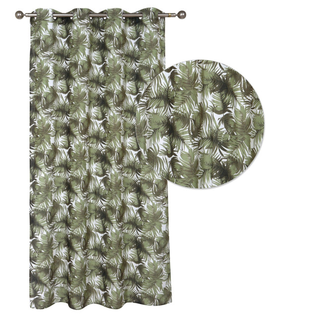 Κουρτίνα με Κρίκους Das Home 2179 140x260