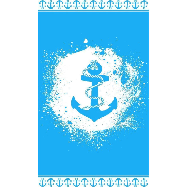 Πετσέτα Θαλάσσης Βελουτέ Dimcol 07 90x170