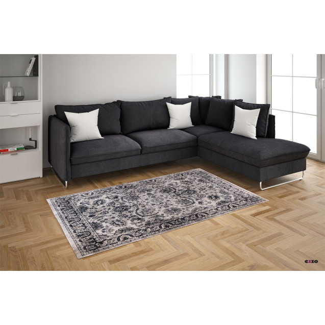 Χαλί Transitional Ezzo Antika 9628AHY Cream 66x140