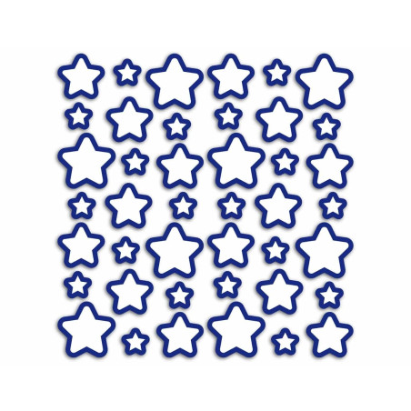 Αυτοκόλλητα Φωσφορίζοντα Για Τοίχο Ango Glow Star Medium 54506