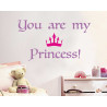 Αυτοκόλλητα Τοίχου Με Μήνυμα Large Ango Princess 16201