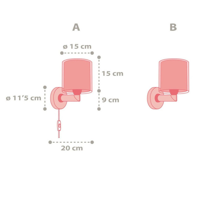 Παιδική Απλίκα Τοίχου Ango Color Rain 41439