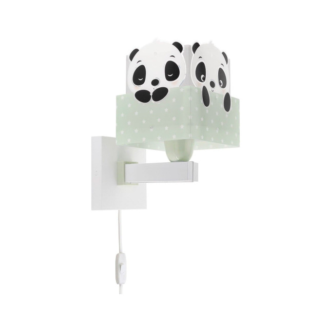 Παιδική Απλίκα Τοίχου Ango Panda Green 63169 H