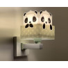 Παιδική Απλίκα Τοίχου Ango Panda Green 63169 H