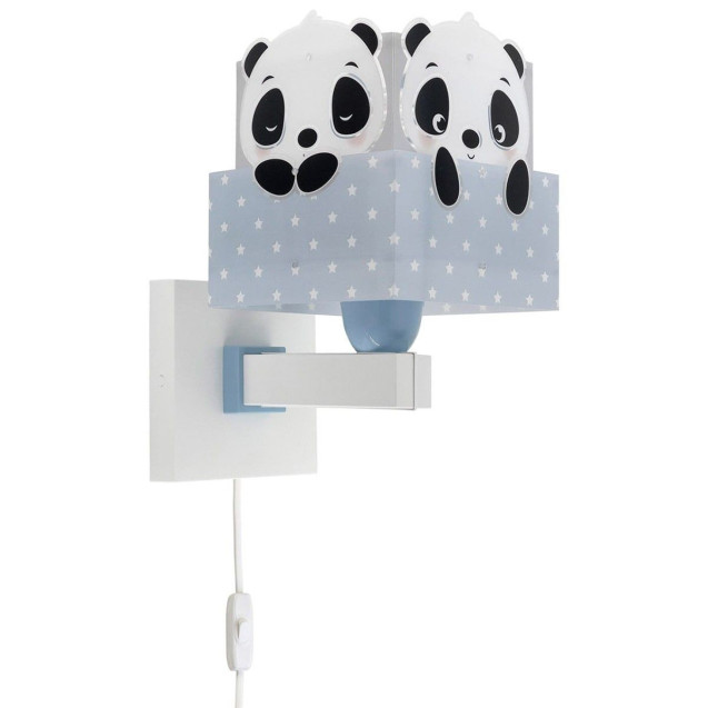 Παιδική Απλίκα Τοίχου Ango Panda Blue 63169 T