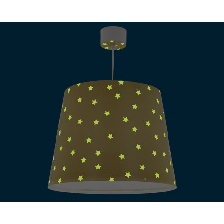 Παιδικό Φωτιστικό Οροφής Μονόφωτο Ango Starlight Yellow 82212 A
