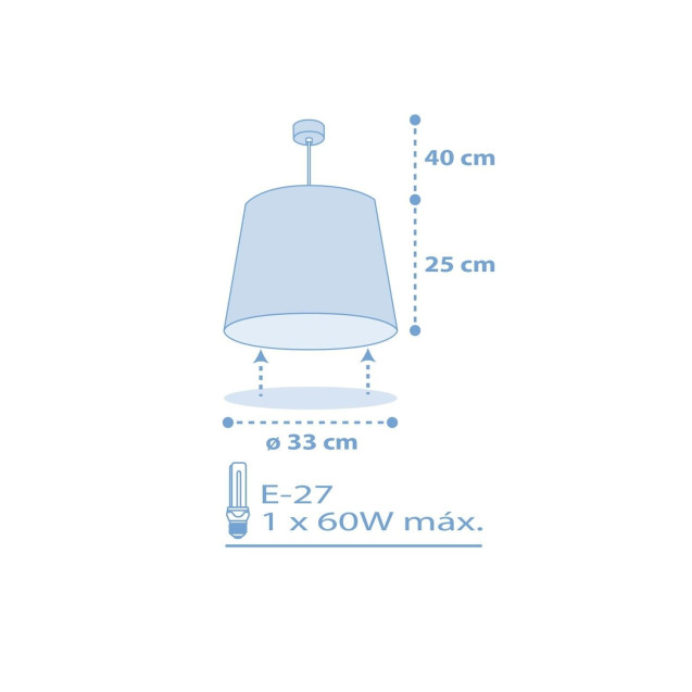 Παιδικό Φωτιστικό Οροφής Μονόφωτο Ango...