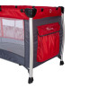 Παρκοκρέβατο Baby Adventure Holiday Aluminium Red/Grey BR72244