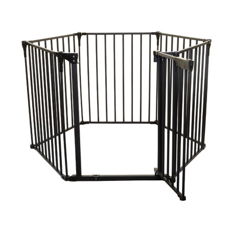 Πόρτα Ασφαλείας - Πάρκο Έως 380cm DreamBaby Royale 3 in 1 Μετατρέψιμη Black BR75299