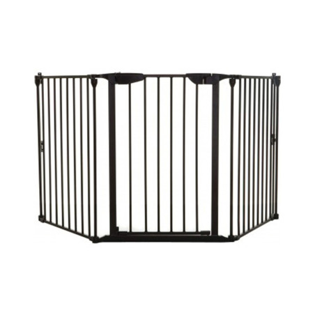 Πόρτα Ασφαλείας DreamBaby Newport 3 Panel Black BR75297 85.5-200cm