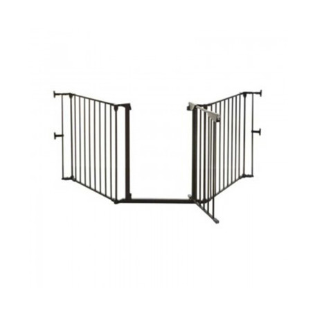 Πόρτα Ασφαλείας DreamBaby Newport 3 Panel Black BR75297 85.5-200cm