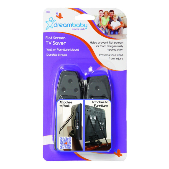 Σετ Ιμάντες Ασφάλειας 2 Τεμαχίων Για Τηλεόραση DreamBaby...