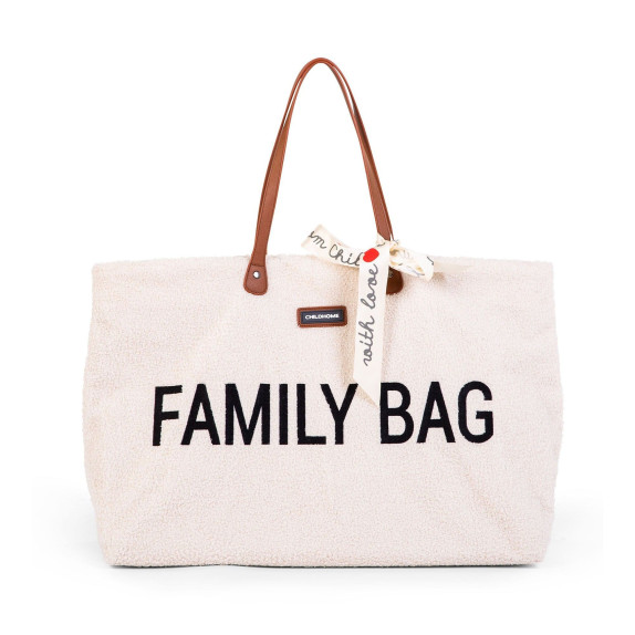Τσάντα Αλλαγής ChildHome Family Bag Teddy Off White BR75451