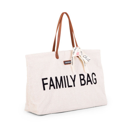 Τσάντα Αλλαγής ChildHome Family Bag Teddy Off White BR75451