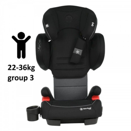 Κάθισμα Αυτοκινήτου Bebe Stars Magic Isofix Grey 942-186 15-36kg