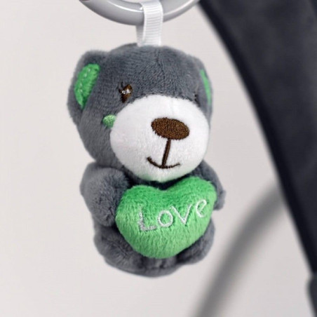 Ηλεκτρική Κούνια - Ρηλάξ Flora 2 in 1 Bebe Stars Grey 252-186