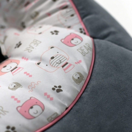 Ηλεκτρική Κούνια - Ρηλάξ Flora 2 in 1 Bebe Stars Pink 252-185