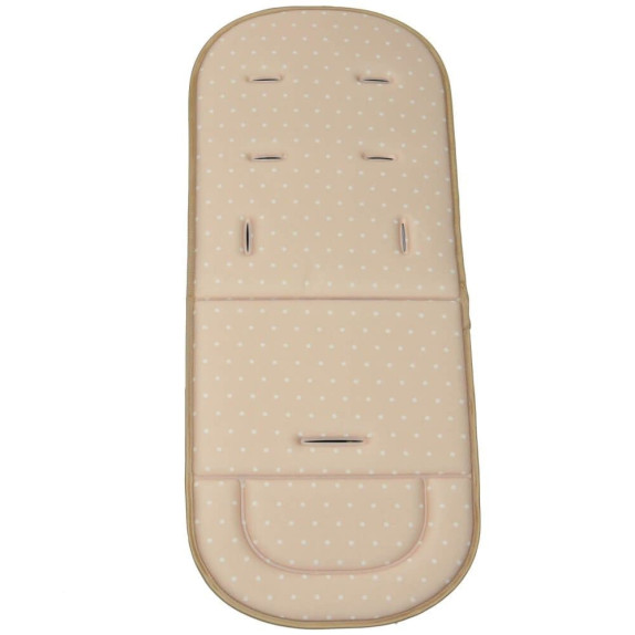 Κάλυμμα Καροτσιού Bebe Stars Polka Dot Beige 208-182