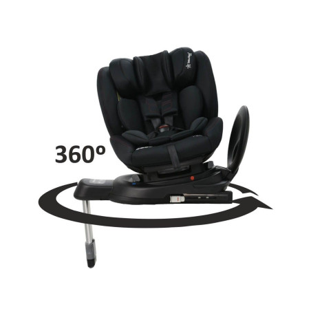 Κάθισμα Αυτοκινήτου Bebe Stars Megan i-Size 360° Black 926-188 0-22kg