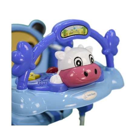 Παιδική Κούνια Bebe Stars Cow Blue 021-181