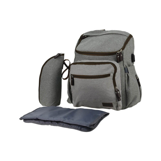 Τσάντα Αλλαξιέρα Πλάτης Bebe Stars με USB Pure...