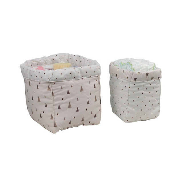 Σετ Καλάθι Αποθήκευσης 2 Τεμαχίων Bebe Stars...