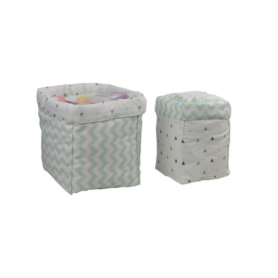 Σετ Καλάθι Αποθήκευσης 2 Τεμαχίων Bebe Stars Elephant...