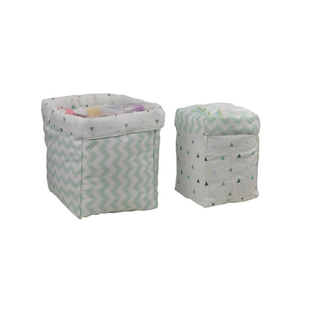 Σετ Καλάθι Αποθήκευσης 2 Τεμαχίων Bebe Stars...