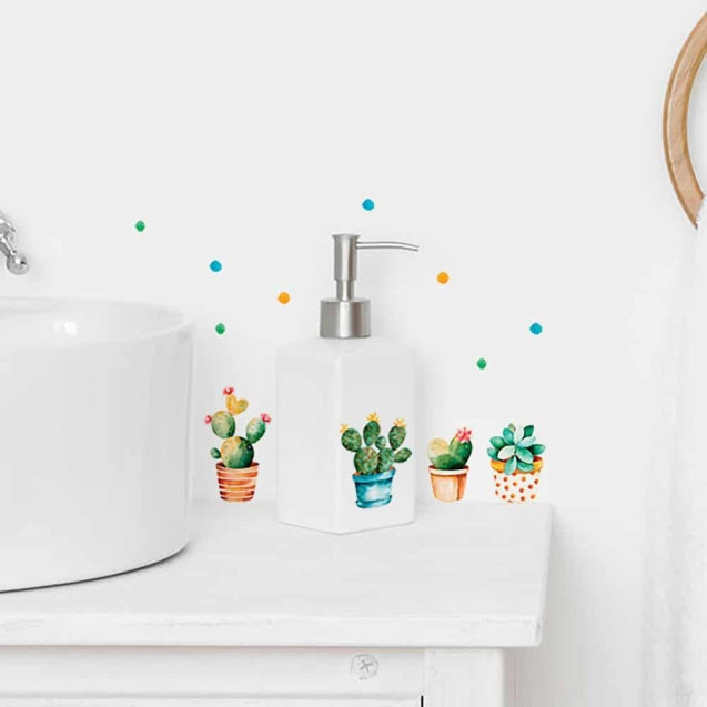 Αυτοκόλλητα Βινυλίου Για Τοίχο Ango Cactus 59615