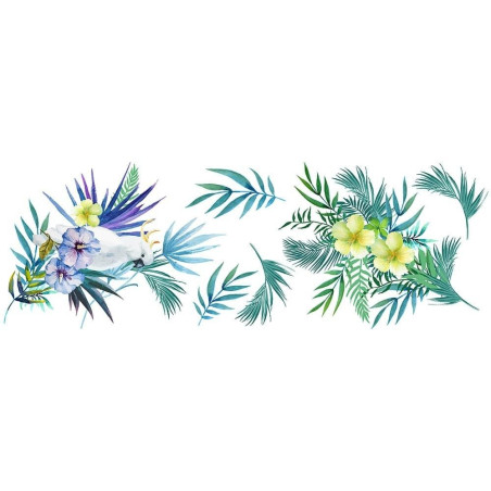 Αυτοκόλλητα Βινυλίου Για Τοίχο Ango Tropical Forest 58120