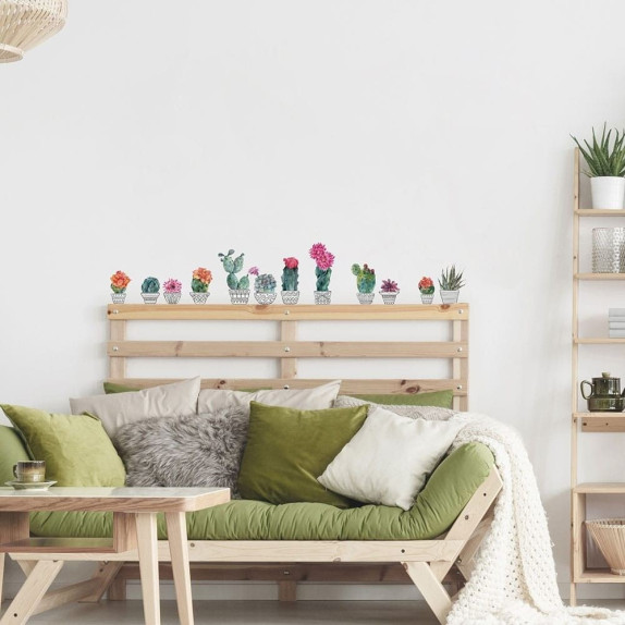Αυτοκόλλητα Βινυλίου Για Τοίχο Ango Cactus 58116