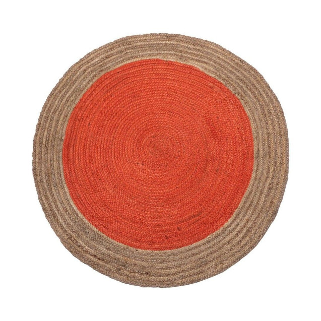 Χαλί Στρόγγυλο Silk Fashion 1705 Teracotta 120cm