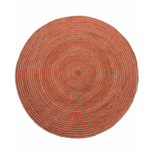 Χαλί Στρόγγυλο Silk Fashion 1723 Teracotta 150cm